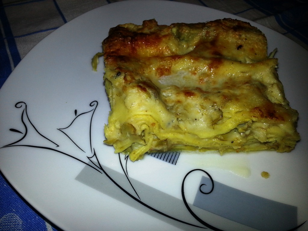 Lasagne ai carciofi