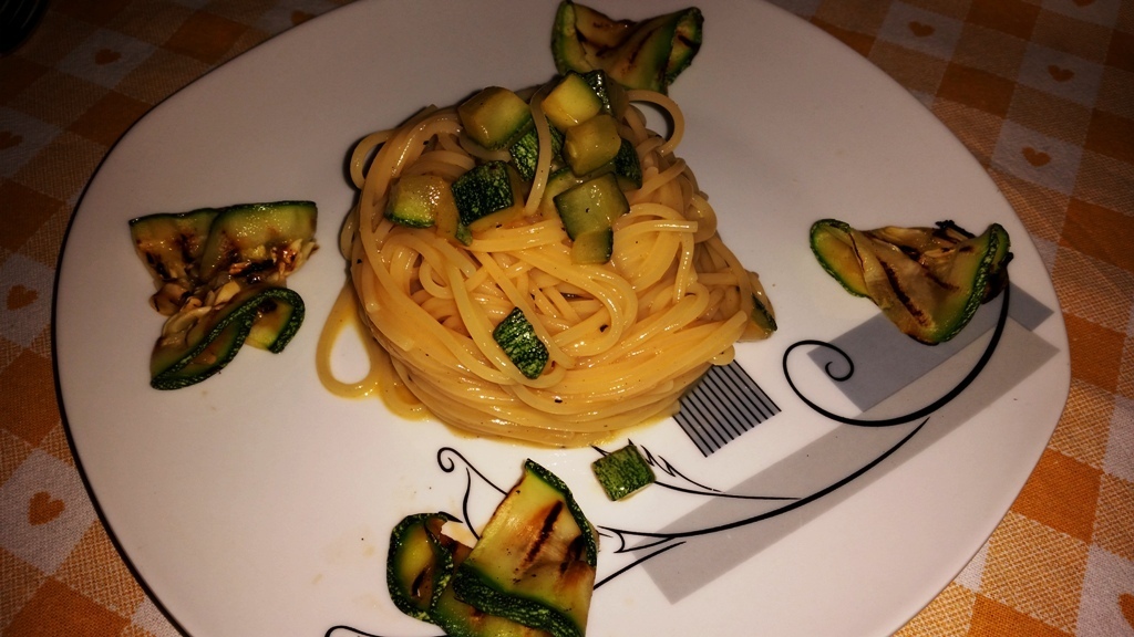 Carbonara di zucchine