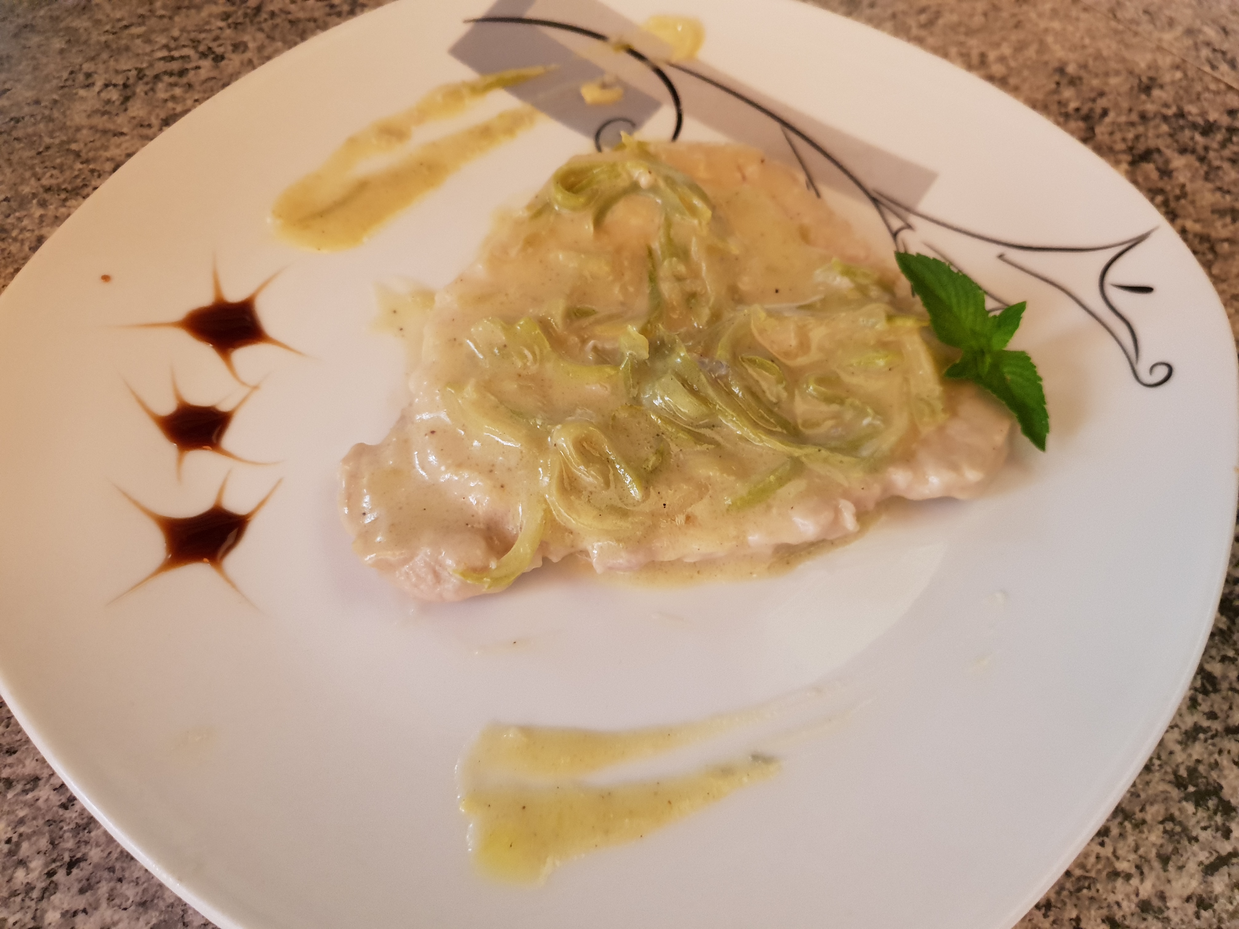 Scaloppine gorgonzola e zucchine