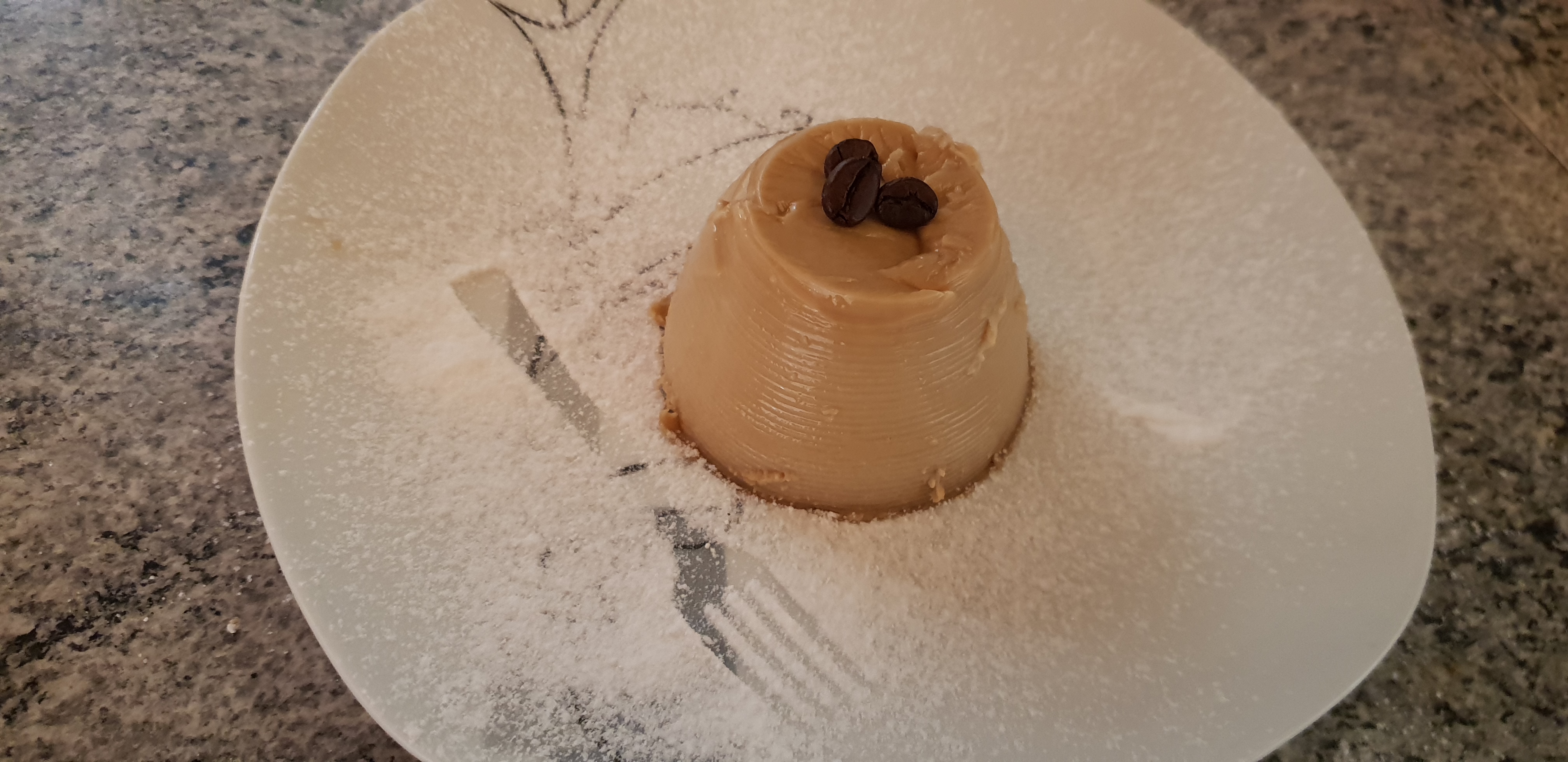 Panna cotta al caffè