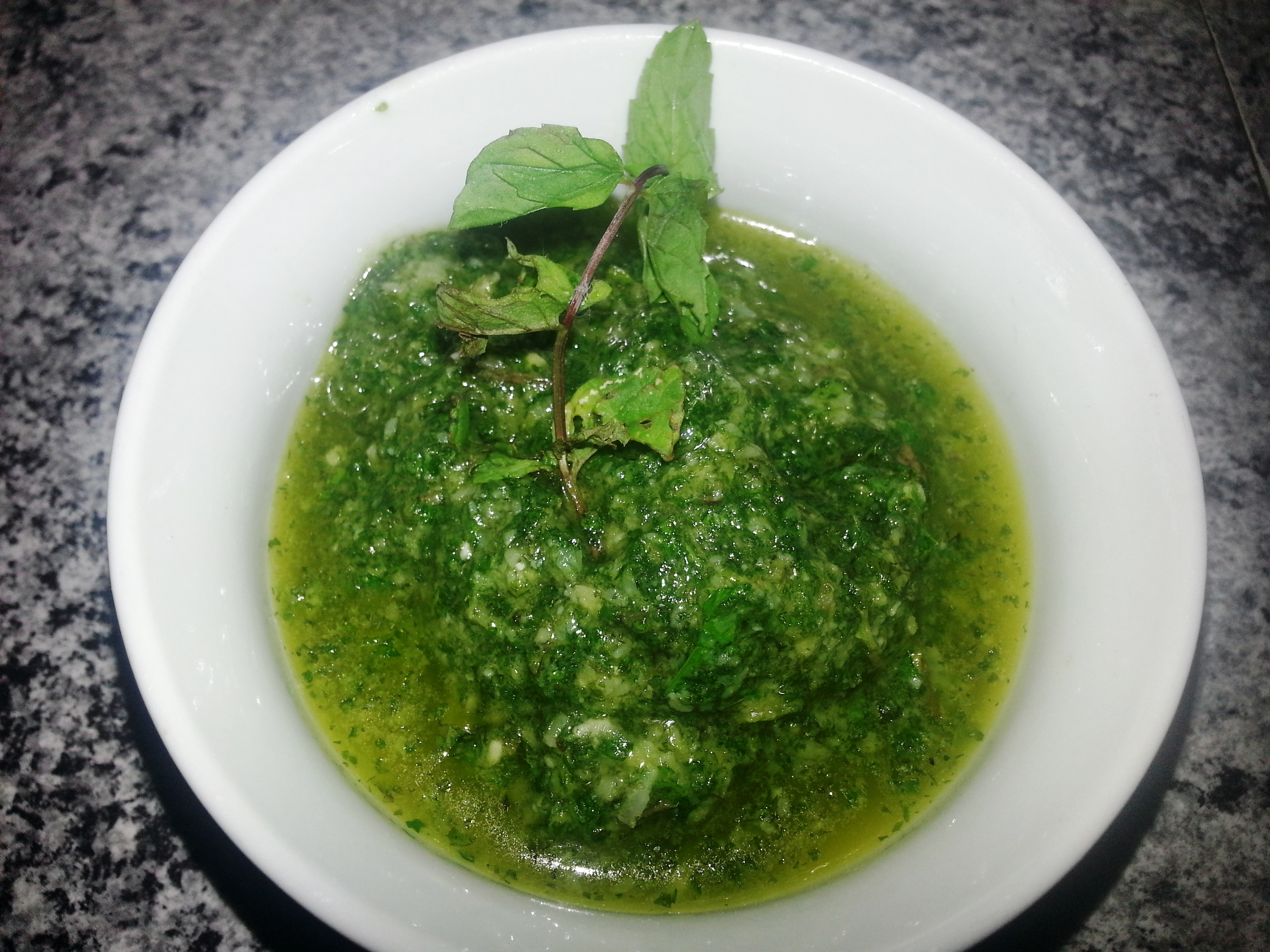 Pesto di menta