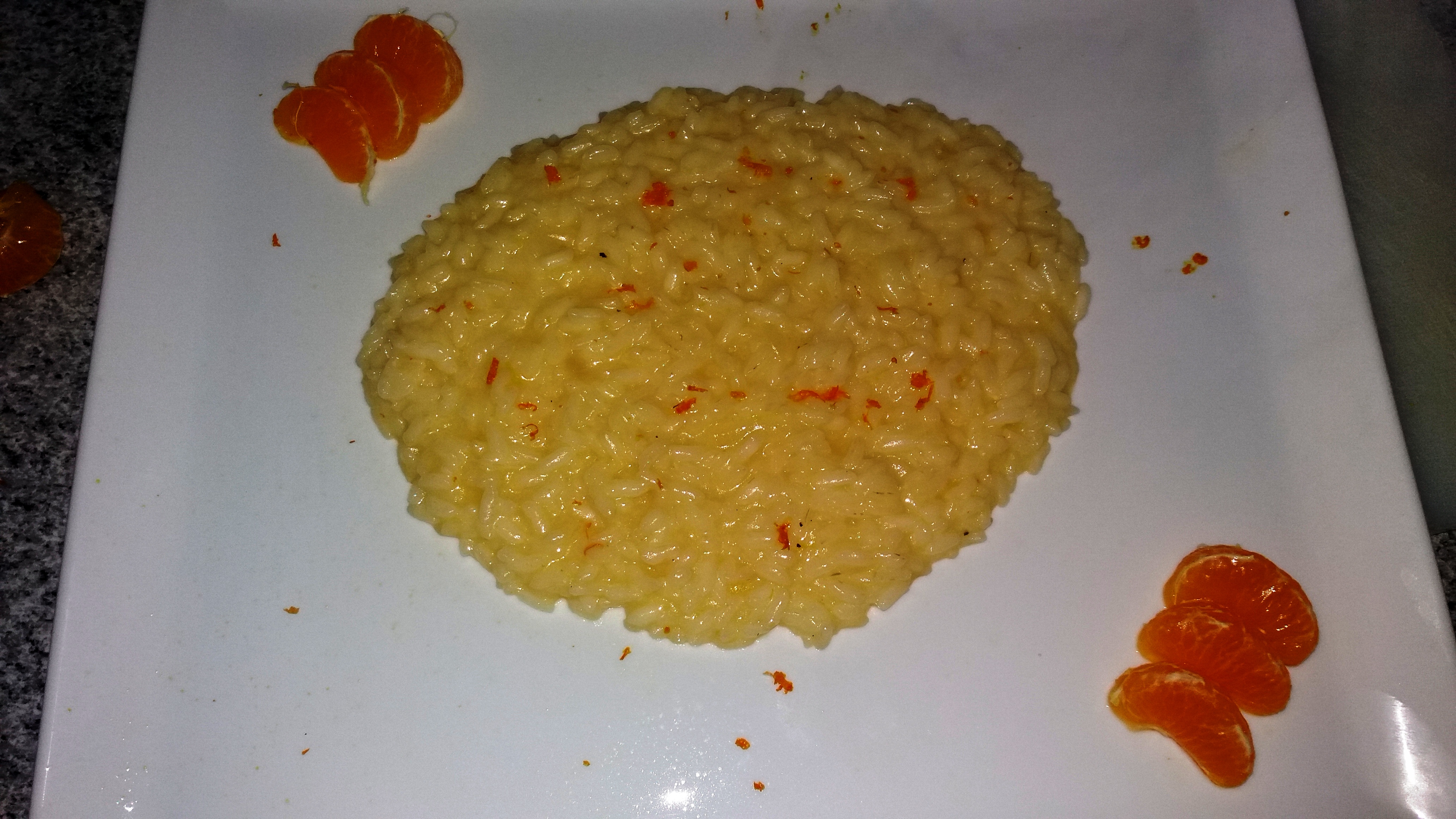 Risotto al mandarino