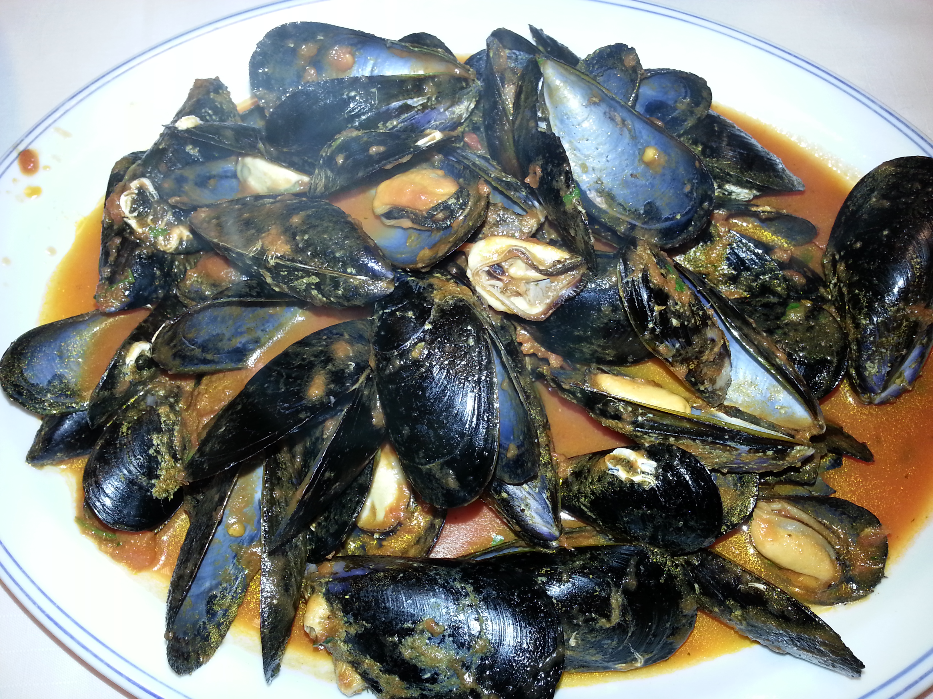 Cozze alla livornese