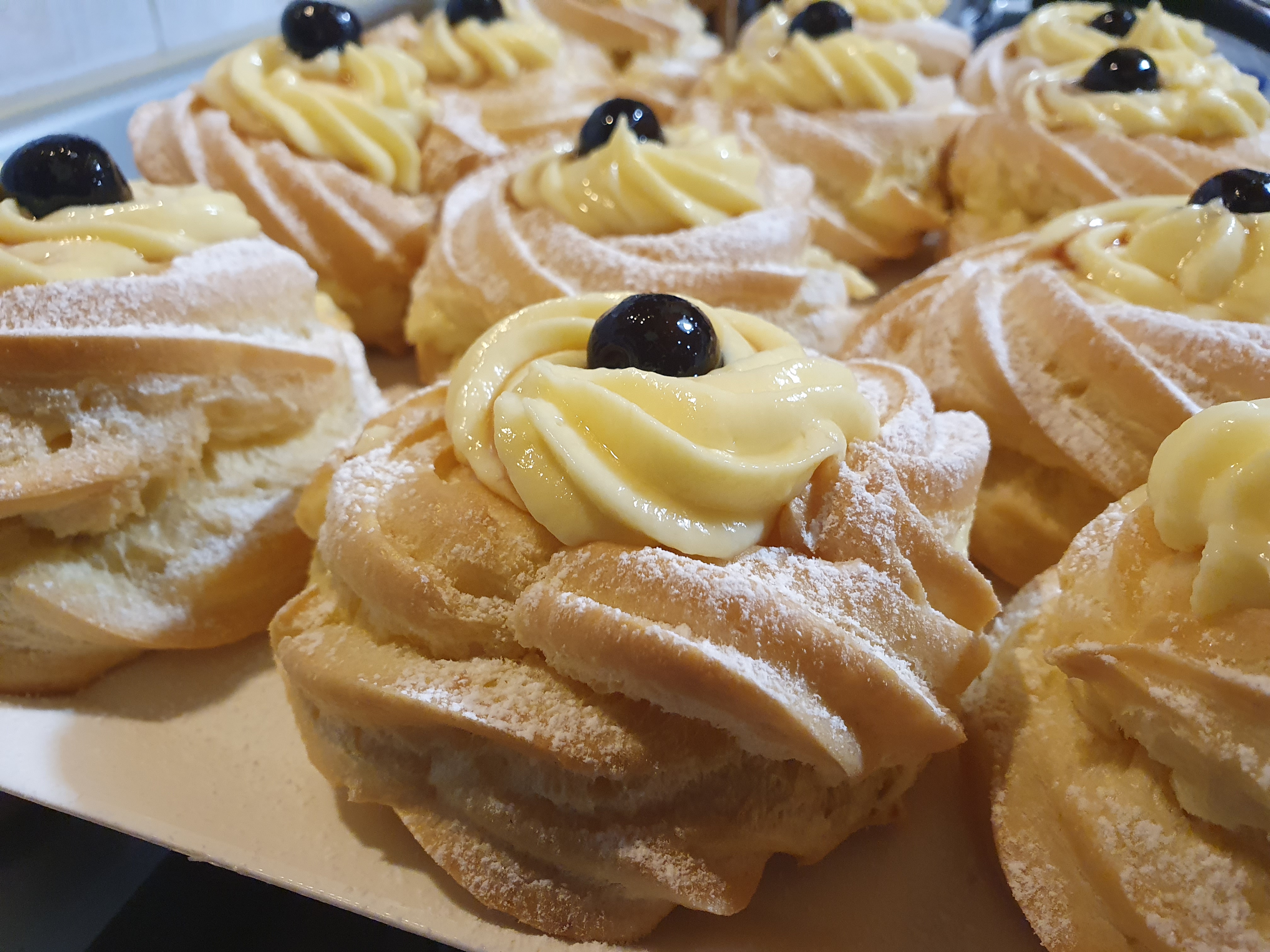 Zeppole di San Giuseppe al forno