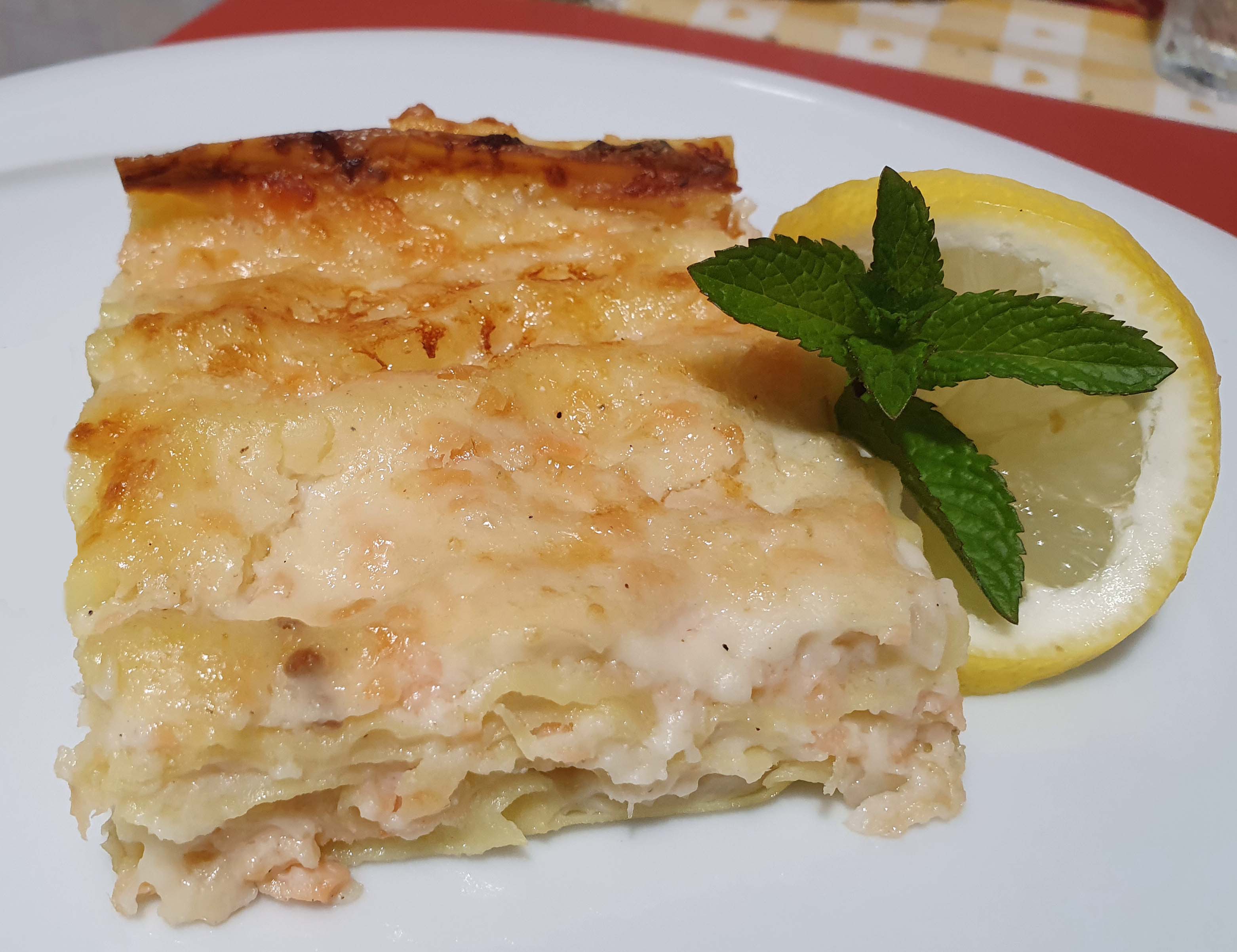 Lasagne al salmone