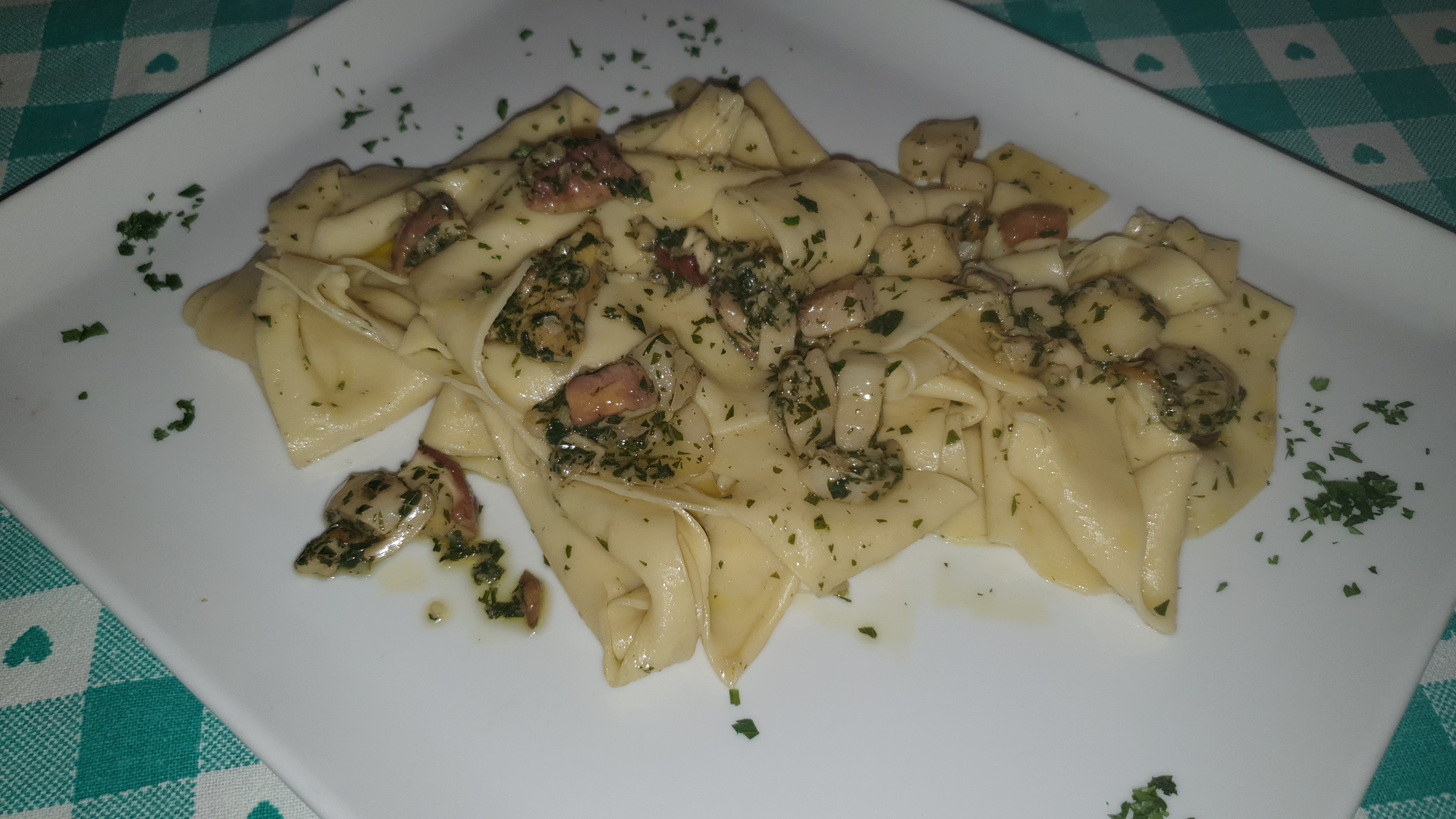 Lasagnette ai funghi porcini