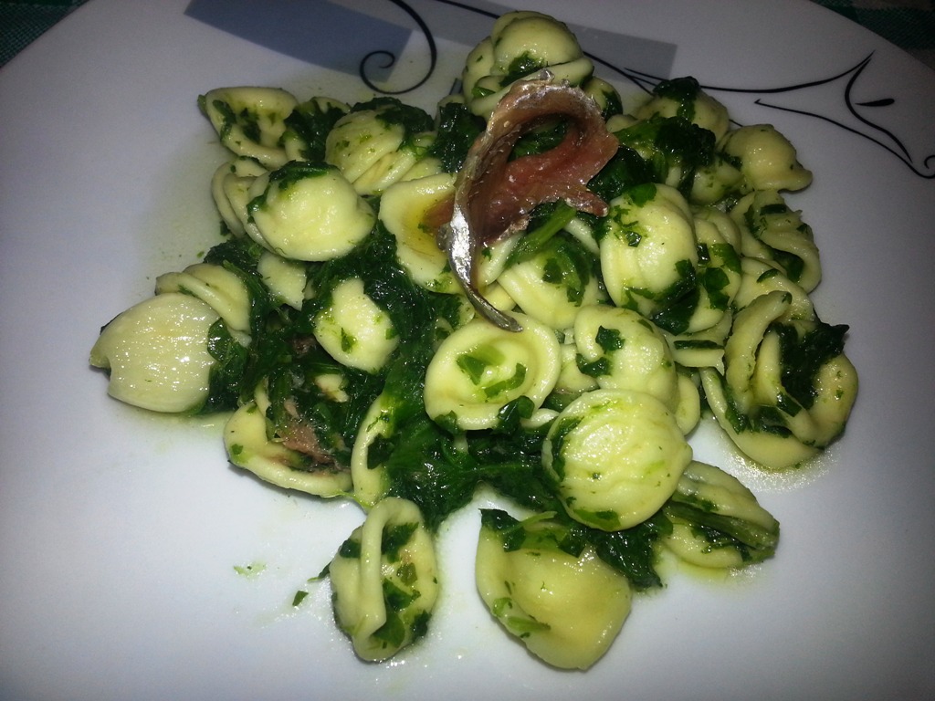 Orecchiette con le cime di rapa