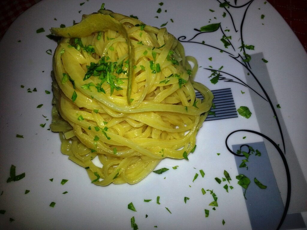 Tagliolini al Limone