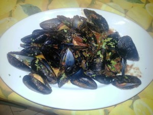 Cozze alla livornese