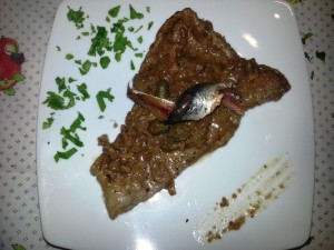 Scaloppine alle acciughe