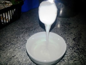 Glassa all'acqua