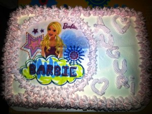 Torta Barbie