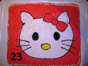 Torta hello kitty