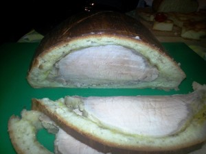 Arrosto in crosta di pane